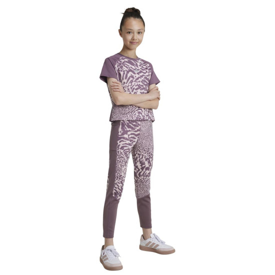 Adidas Παιδικό κολάν Optime 7/8 Print Leggings